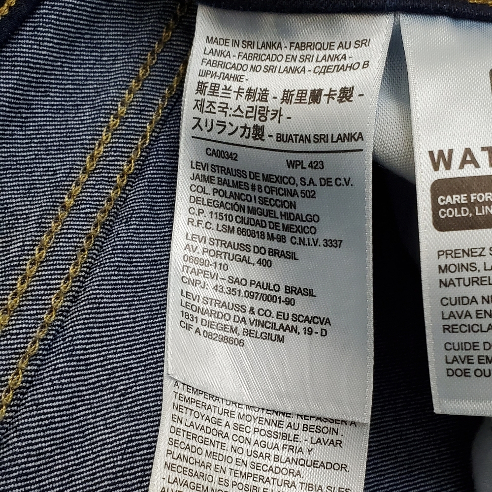 NWOT Levi's 711 Skinny Jeans - Picture 5 of 8